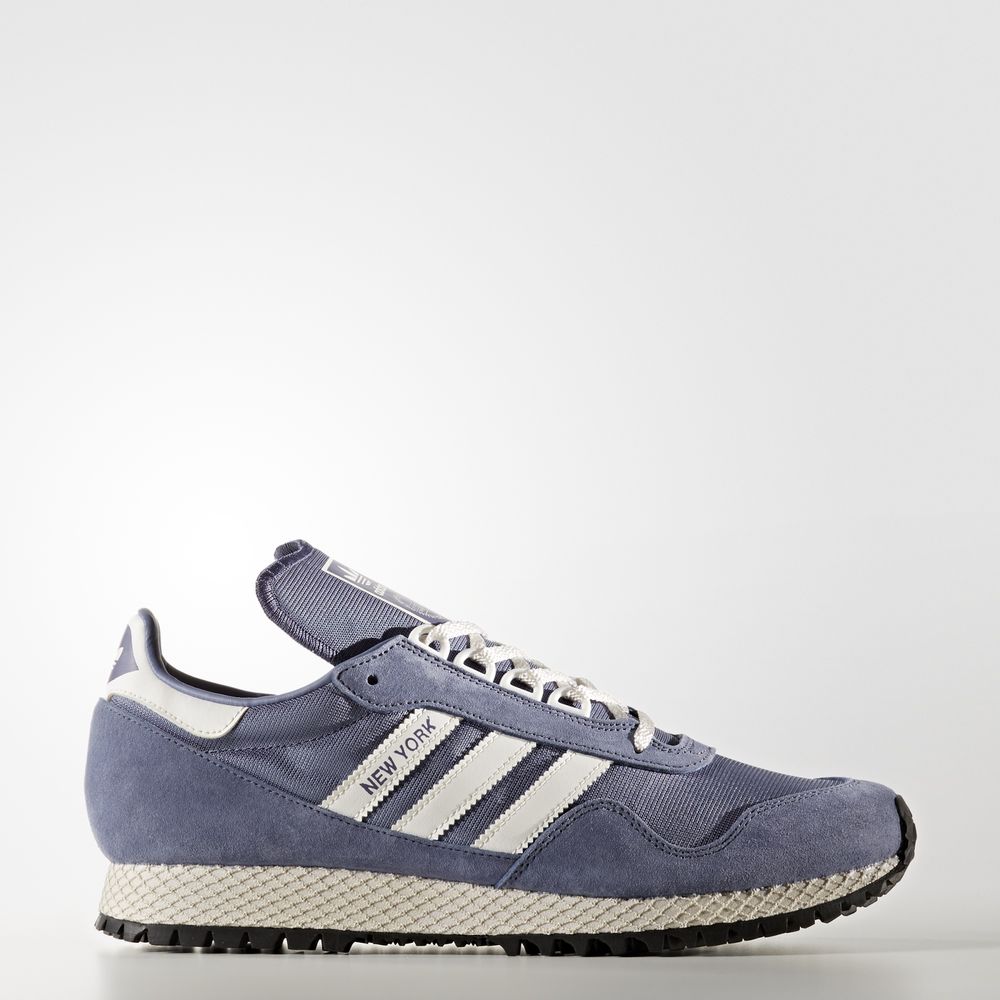 Adidas New York - Originals ανδρικα - Μωβ/Ασπρα/Μαυρα,Μέγεθος: EU 36 – 54 2/3 (569ACPYR)